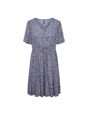 Rochie mini Pieces, albastru