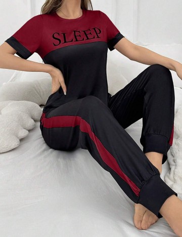 Compleu pijamale Shein, negru