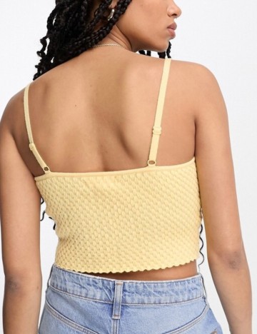 Top PACSUN, galben