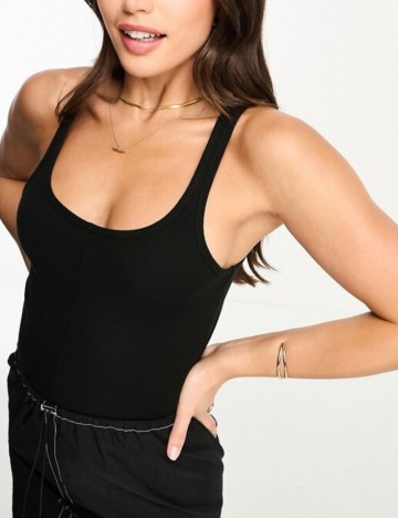 Rochie midi ASOS, negru