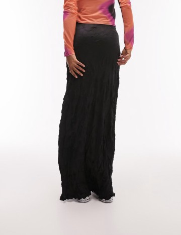 Fustă maxi Topshop, negru