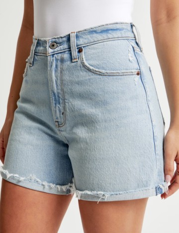 Pantaloni scurți Abercrombie, albastru