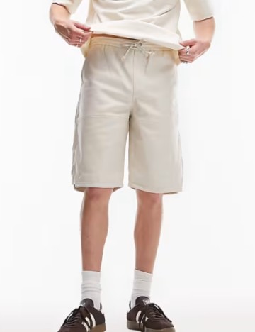 Pantaloni scurți Topman, bej
