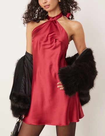 Rochie mini Miss Selfridge, roșu