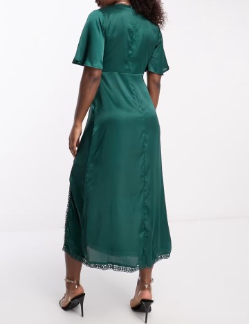 Rochie midi Influence, verde