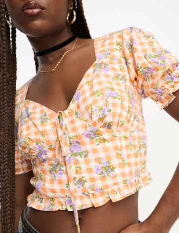 Top Miss Selfridge, mix culori