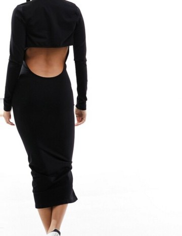 Rochie midi Miss Selfridge, negru