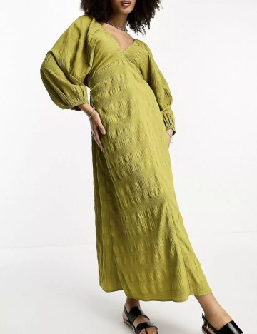 Rochie maxi ASOS, verde