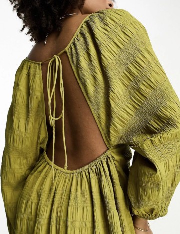 Rochie maxi ASOS, verde