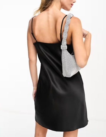 Rochie mini Miss Selfridge, negru