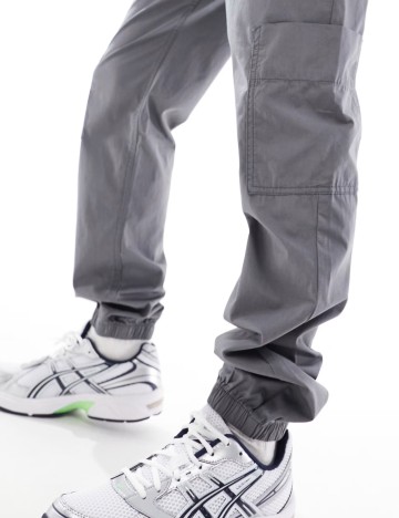 Pantaloni cargo ASOS, gri