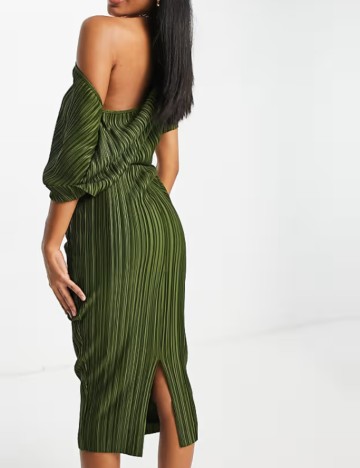 Rochie maxi Topshop, kaki