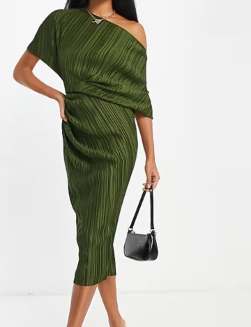 Rochie maxi Topshop, kaki