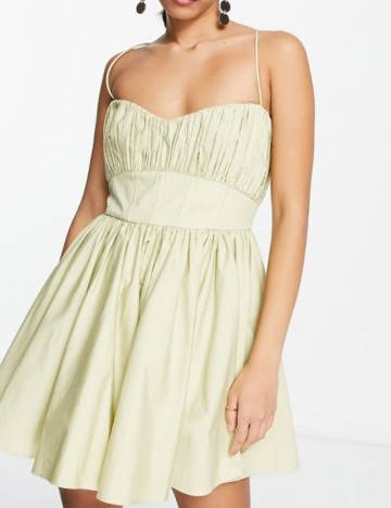 Rochie mini ASOS, verde