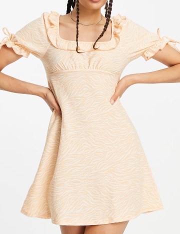 Rochie mini Miss Selfridge, portocaliu