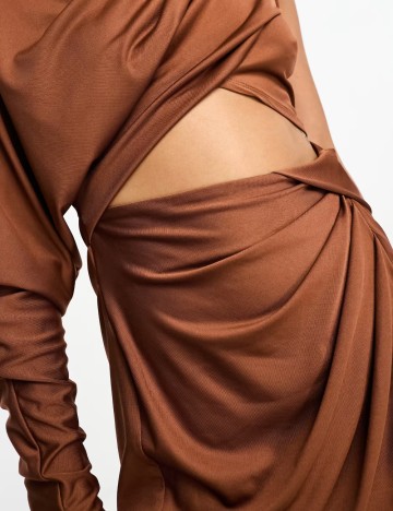 Rochie mini ASOS, maro