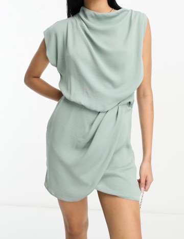Rochie mini ASOS, verde