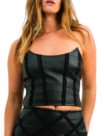 Top ASOS, negru