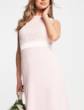 Rochie maxi TFNC, roz