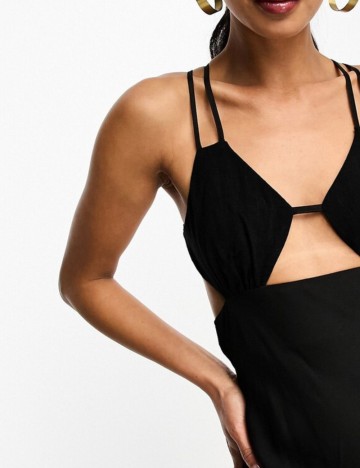 Rochie maxi ASOS, negru