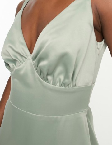 Rochie midi Maya Deluxe, verde