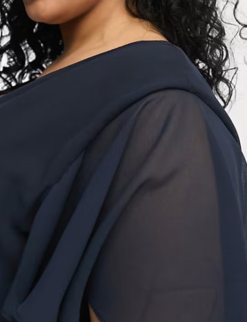 Rochie midi TFNC, bleumarin