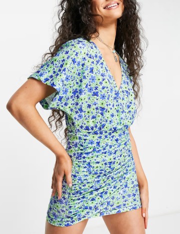 Rochie mini Pull&Bear, mix culori