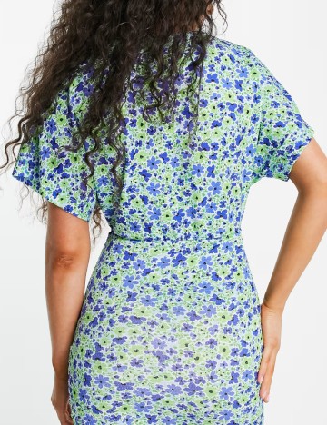 Rochie mini Pull&Bear, mix culori