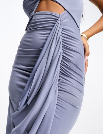 Rochie maxi ASOS, albastru