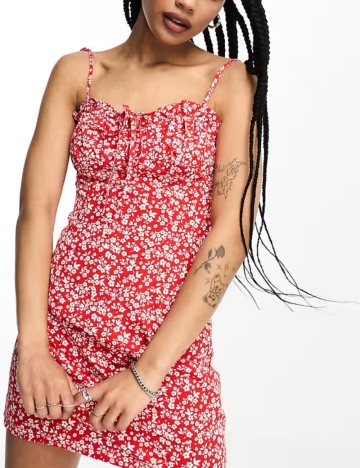 Rochie mini Glamorous, roșu
