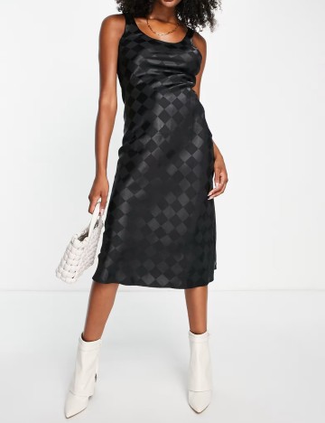 Rochie midi Lola May, negru
