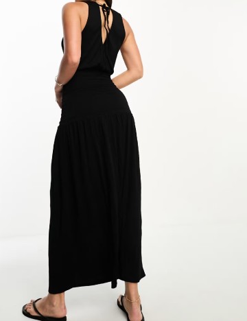 Rochie maxi ASOS, negru
