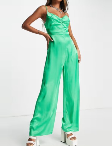 Salopetă Bershka, verde