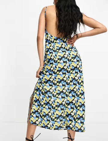 Rochie maxi Lola May, mix culori