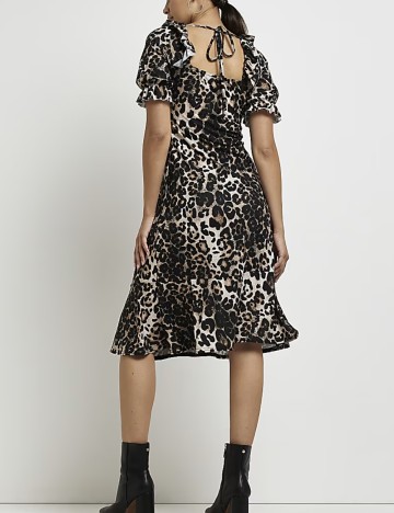 Rochie midi River Island, maro