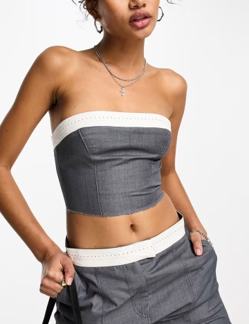 Top Reclaimed vintage, gri