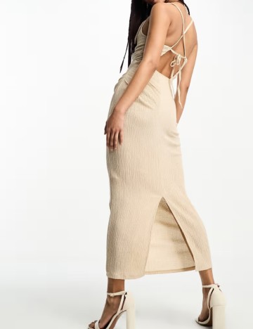 Rochie maxi Shein, bej