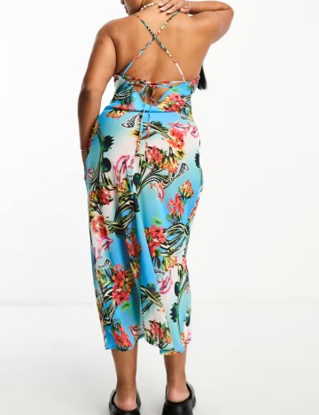 Rochie de plajă ASOS, mix culori