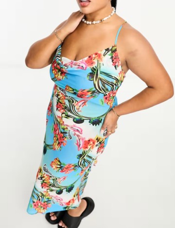 Rochie de plajă ASOS, mix culori