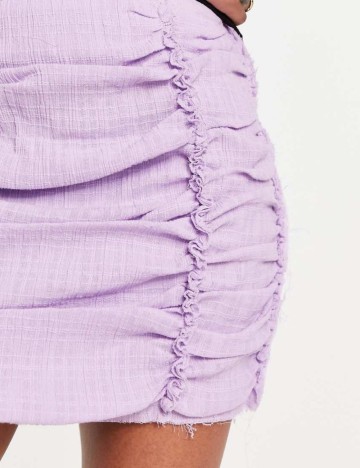 Fustă mini ASOS, lila