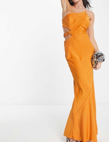 Rochie maxi ASOS, portocaliu