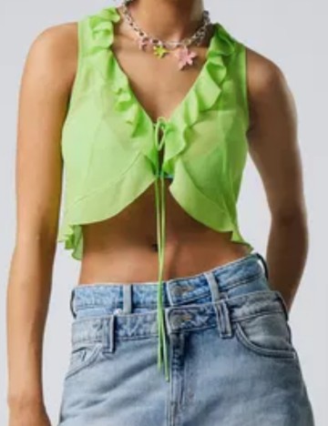 Top WEEKDAY, verde