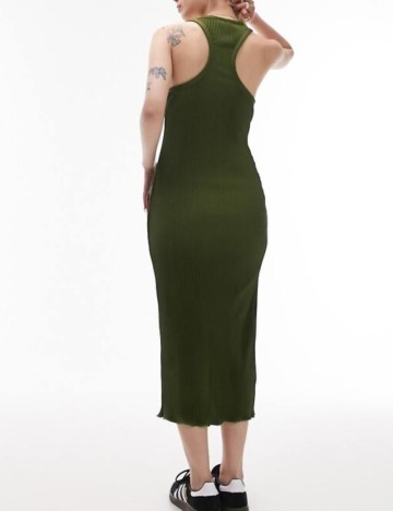 Rochie midi Topshop, verde