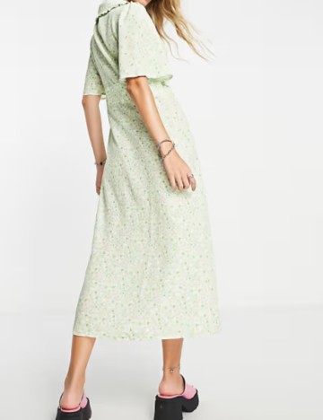 Rochie midi Only, verde