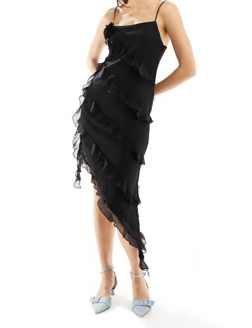 Rochie midi Monki, negru