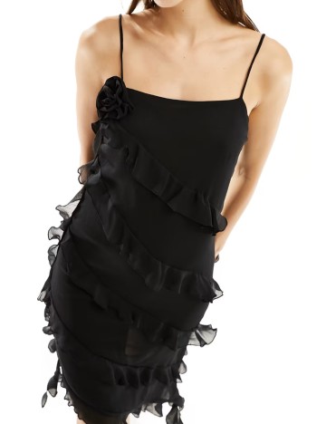 Rochie midi Monki, negru