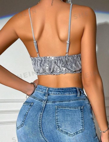 Top Shein, gri