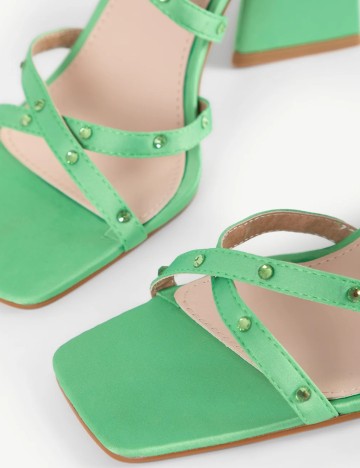 Sandale Cu Toc RAID, verde