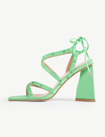 Sandale Cu Toc RAID, verde
