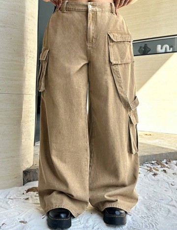 Jeans Shein Curve+, maro
